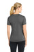 Sport-Tek LST353 Womens Competitor Moisture Wicking Short Sleeve V-Neck T-Shirt Iron Grey Model Back