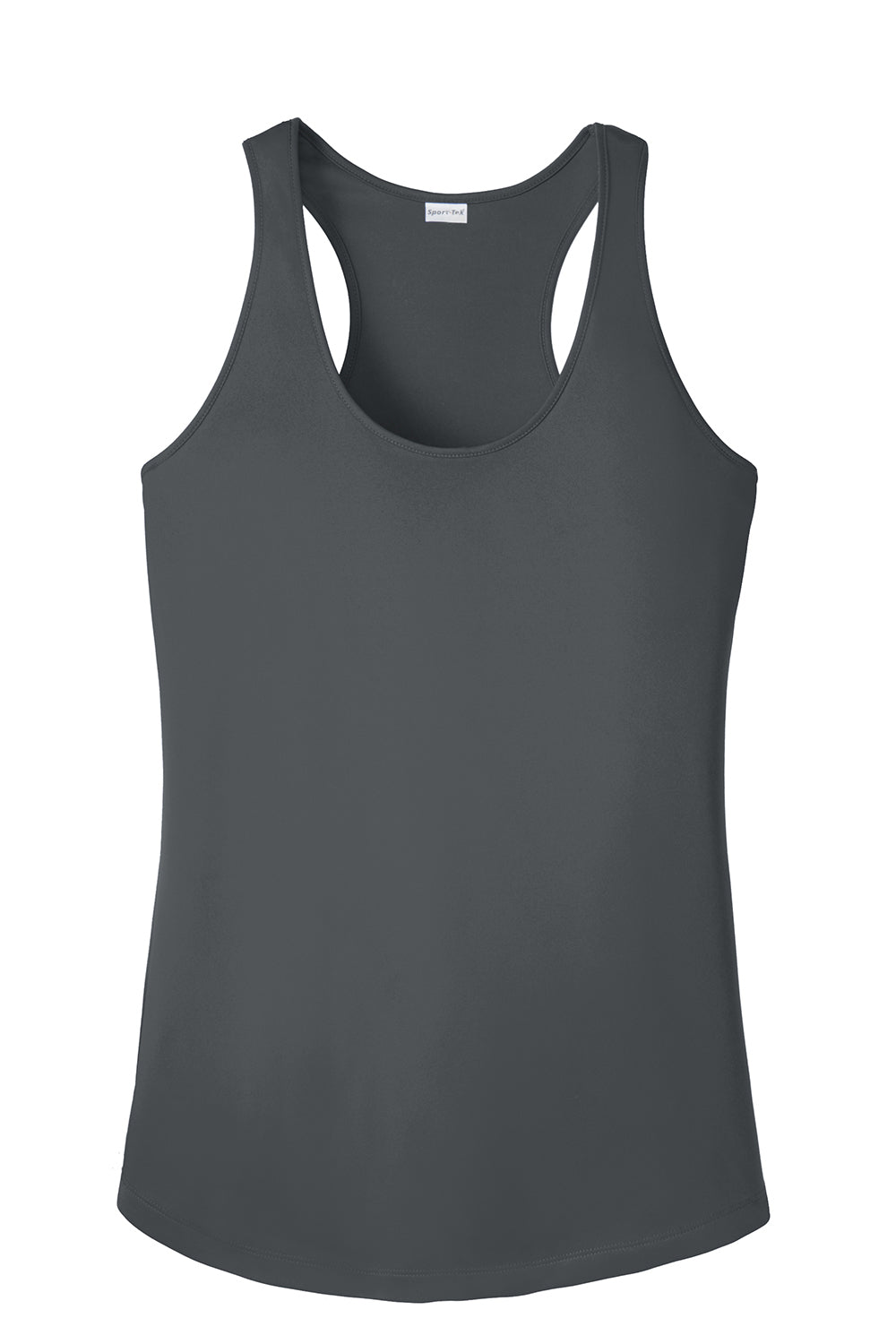 Sport-Tek LST356 Womens Competitor Moisture Wicking Tank Top Iron Grey Flat Front