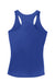 Sport-Tek LST356 Womens Competitor Moisture Wicking Tank Top Royal Blue Flat Back