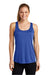 Sport-Tek LST356 Womens Competitor Moisture Wicking Tank Top Royal Blue Model Front