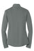 Sport-Tek LST357 Womens Competitor Moisture Wicking 1/4 Zip Sweatshirt Concrete Grey Flat Back