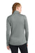 Sport-Tek LST357 Womens Competitor Moisture Wicking 1/4 Zip Sweatshirt Concrete Grey Model Back