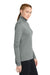 Sport-Tek LST357 Womens Competitor Moisture Wicking 1/4 Zip Sweatshirt Concrete Grey Model Side