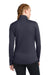 Sport-Tek LST357 Womens Competitor Moisture Wicking 1/4 Zip Sweatshirt True Navy Blue Model Back