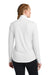 Sport-Tek LST357 Womens Competitor Moisture Wicking 1/4 Zip Sweatshirt White Model Back