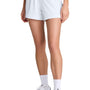 Sport-Tek Womens Club Moisture Wicking Shorts - White/White