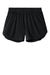 Sport-Tek LST447 Womens Club Track Shorts Black Flat Front