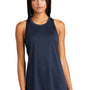 Sport-Tek Womens Endeavor Moisture Wicking Tank Top - Heather Dark Royal Blue/Black - Closeout