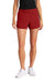 Sport-Tek LST484 Womens Repeat Swift Shorts w/ Pockets Deep Red Model Front