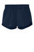 Sport-Tek LST484 Womens Repeat Swift Shorts w/ Pockets True Navy Blue Flat Front