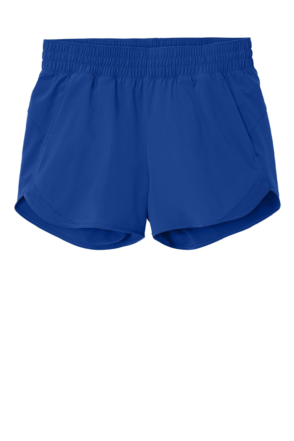 Sport-Tek LST484 Womens Repeat Swift Shorts w/ Pockets True Royal Blue Flat Front