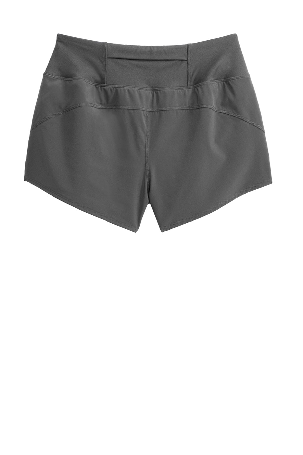 Sport-Tek LST485 Womens Repeat Shorts Graphite Grey Flat Back