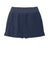 Sport-Tek LST486 Womens Repeat Moisture Wicking Skorts w/ Pockets True Navy Blue Flat Back