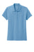 Sport-Tek LST490 Womens Versa Moisture Wicking Short Sleeve Polo Shirt Carolina Blue Flat Front