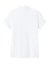 Sport-Tek LST490 Womens Versa Moisture Wicking Short Sleeve Polo Shirt White Flat Back