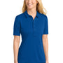 Sport-Tek Womens Moisture Wicking Short Sleeve Polo Shirt - True Royal Blue