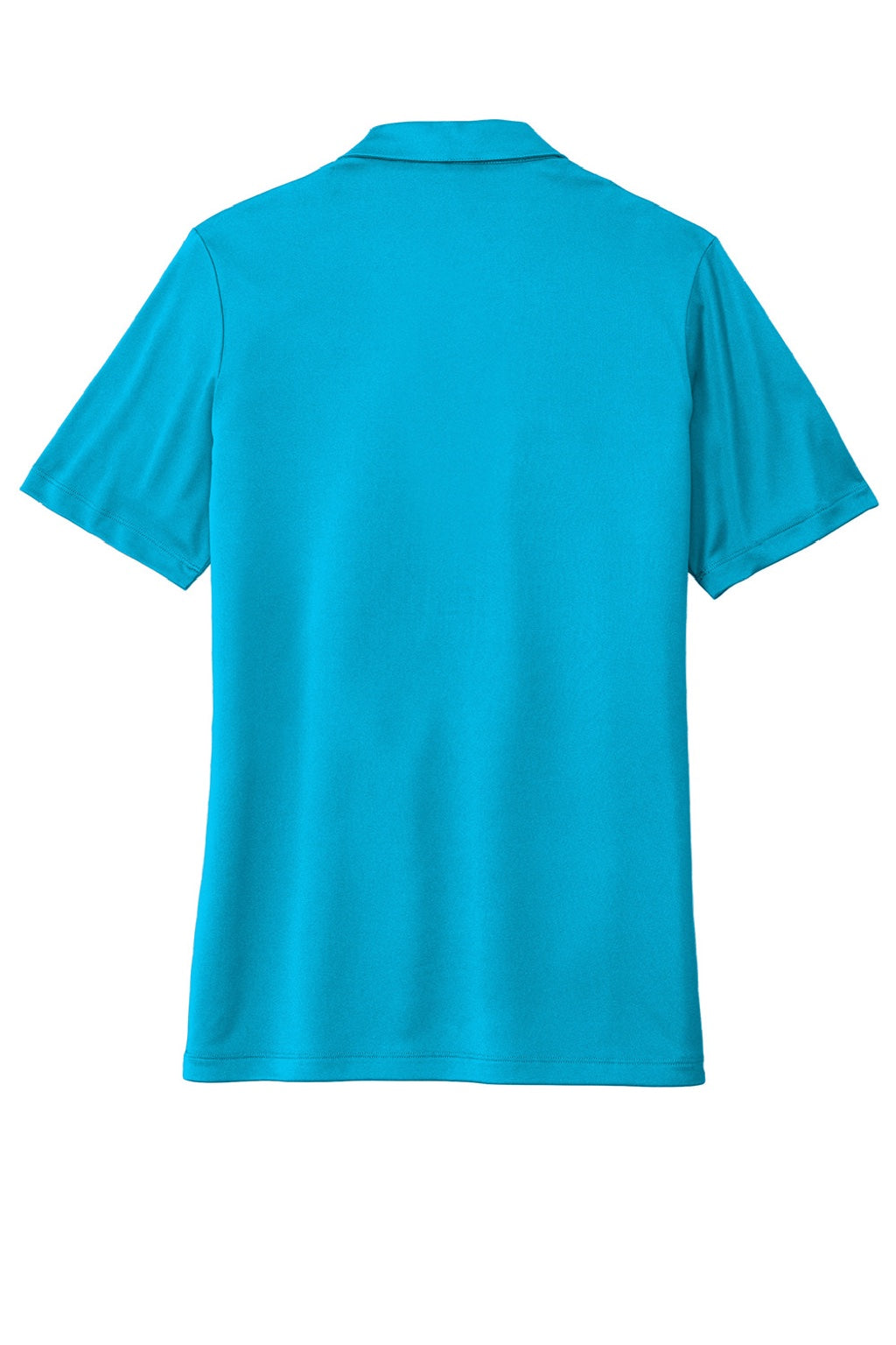 Sport-Tek LST520 Womens Moisture Wicking Short Sleeve Polo Shirt Sapphire Blue Flat Back