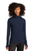 Sport-Tek LST560 Womens Flex Fleece Moisture Wicking Full Zip Sweatshirt w/ Pockets True Navy Blue Model Front