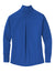 Sport-Tek LST560 Womens Flex Fleece Moisture Wicking Full Zip Sweatshirt w/ Pockets True Royal Blue Flat Back
