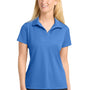 Sport-Tek Womens Sport-Wick Moisture Wicking Short Sleeve Polo Shirt - Blue Lake