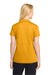 Sport-Tek LST650 Womens Sport-Wick Moisture Wicking Short Sleeve Polo Shirt Gold Model Back
