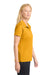 Sport-Tek LST650 Womens Sport-Wick Moisture Wicking Short Sleeve Polo Shirt Gold Model Side