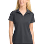 Sport-Tek Womens Sport-Wick Moisture Wicking Short Sleeve Polo Shirt - Iron Grey
