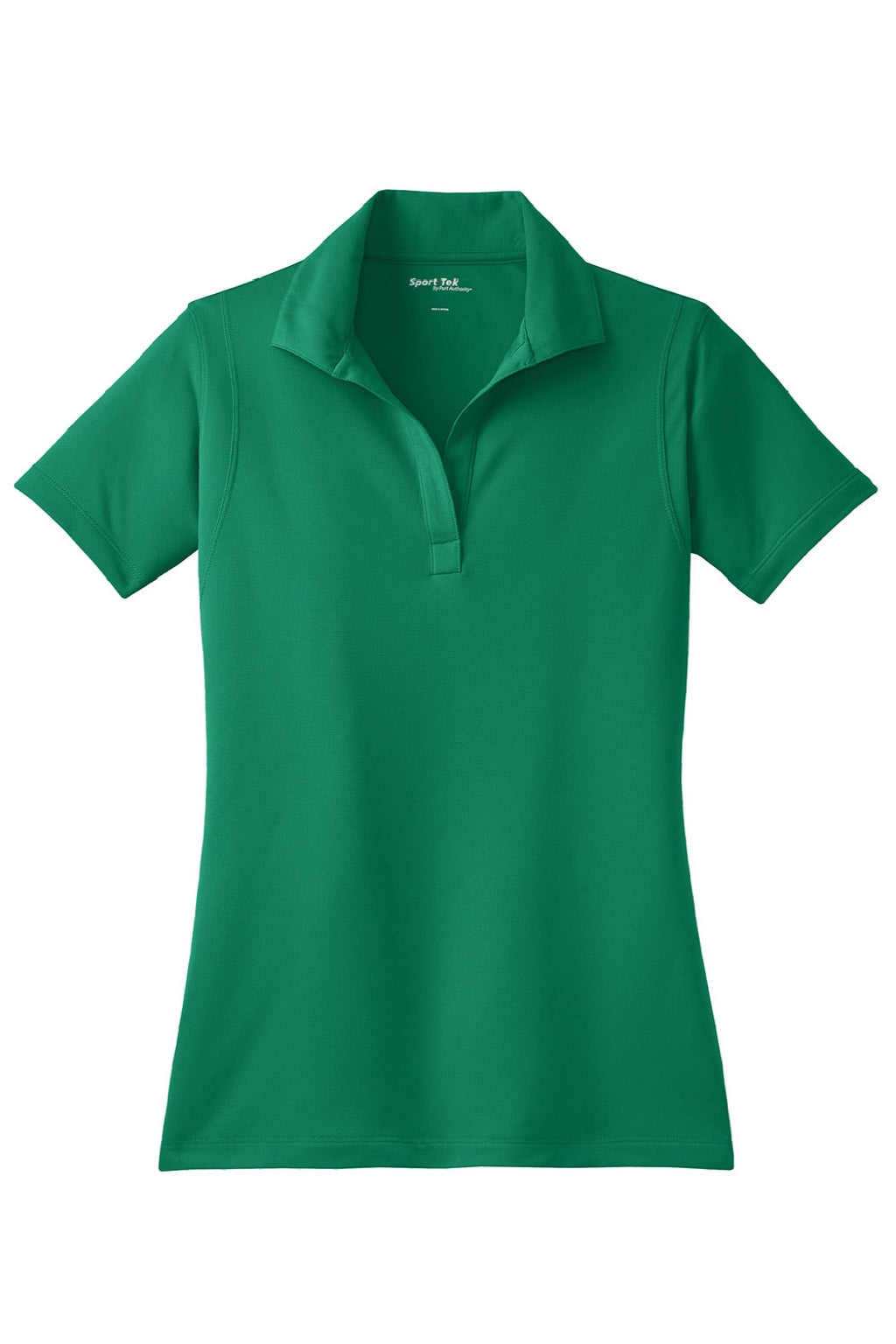 Sport-Tek LST650 Womens Sport-Wick Moisture Wicking Short Sleeve Polo Shirt Kelly Green Flat Front