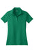 Sport-Tek LST650 Womens Sport-Wick Moisture Wicking Short Sleeve Polo Shirt Kelly Green Flat Front