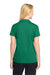 Sport-Tek LST650 Womens Sport-Wick Moisture Wicking Short Sleeve Polo Shirt Kelly Green Model Back