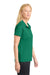 Sport-Tek LST650 Womens Sport-Wick Moisture Wicking Short Sleeve Polo Shirt Kelly Green Model Side