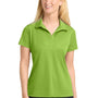 Sport-Tek Womens Sport-Wick Moisture Wicking Short Sleeve Polo Shirt - Lime Shock Green