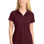 Sport-Tek Womens Sport-Wick Moisture Wicking Short Sleeve Polo Shirt - Maroon