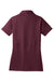 Sport-Tek LST650 Womens Sport-Wick Moisture Wicking Short Sleeve Polo Shirt Maroon Flat Back