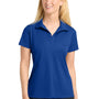 Sport-Tek Womens Sport-Wick Moisture Wicking Short Sleeve Polo Shirt - True Royal Blue