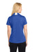 Sport-Tek LST655 Womens Sport-Wick Moisture Wicking Short Sleeve Polo Shirt True Royal Blue/White Model Back