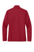 Sport-Tek LST672 Womens Micropique Sport-Wick 1/4 Zip Sweatshirt Deep Red Flat Back