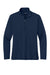 Sport-Tek LST672 Womens Micropique Sport-Wick 1/4 Zip Sweatshirt True Navy Blue Flat Front