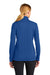Sport-Tek LST672 Womens Micropique Sport-Wick 1/4 Zip Sweatshirt True Royal Blue Model Back
