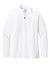 Sport-Tek LST672 Womens Micropique Sport-Wick 1/4 Zip Sweatshirt White Flat Front