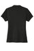 Sport-Tek LST725 Womens Moisture Wicking Re-Compete Short Sleeve Polo Shirt Black Flat Back