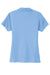 Sport-Tek LST725 Womens Moisture Wicking Re-Compete Short Sleeve Polo Shirt Carolina Blue Flat Back