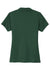 Sport-Tek LST725 Womens Moisture Wicking Re-Compete Short Sleeve Polo Shirt Forest Green Flat Back