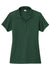 Sport-Tek LST725 Womens Moisture Wicking Re-Compete Short Sleeve Polo Shirt Forest Green Flat Front