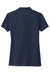Sport-Tek LST740 Womens Moisture Wicking Micropique Short Sleeve Polo Shirt True Navy Blue Flat Back