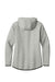 Sport-Tek LST840 Womens Phenom Full Zip Hooded Sweatshirt Hoodie w/ Pockets Heather Grey Flat Back