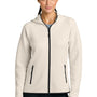 Sport-Tek Womens Phenom Full Zip Hooded Sweatshirt Hoodie w/ Pockets - Ecru - NEW