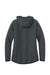 Sport-Tek LST840 Womens Phenom Full Zip Hooded Sweatshirt Hoodie w/ Pockets Iron Grey Flat Back
