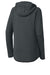 Sport-Tek LST840 Womens Phenom Full Zip Hooded Sweatshirt Hoodie w/ Pockets Iron Grey Forn Back