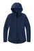 Sport-Tek LST840 Womens Phenom Full Zip Hooded Sweatshirt Hoodie w/ Pockets True Navy Blue Flat Front